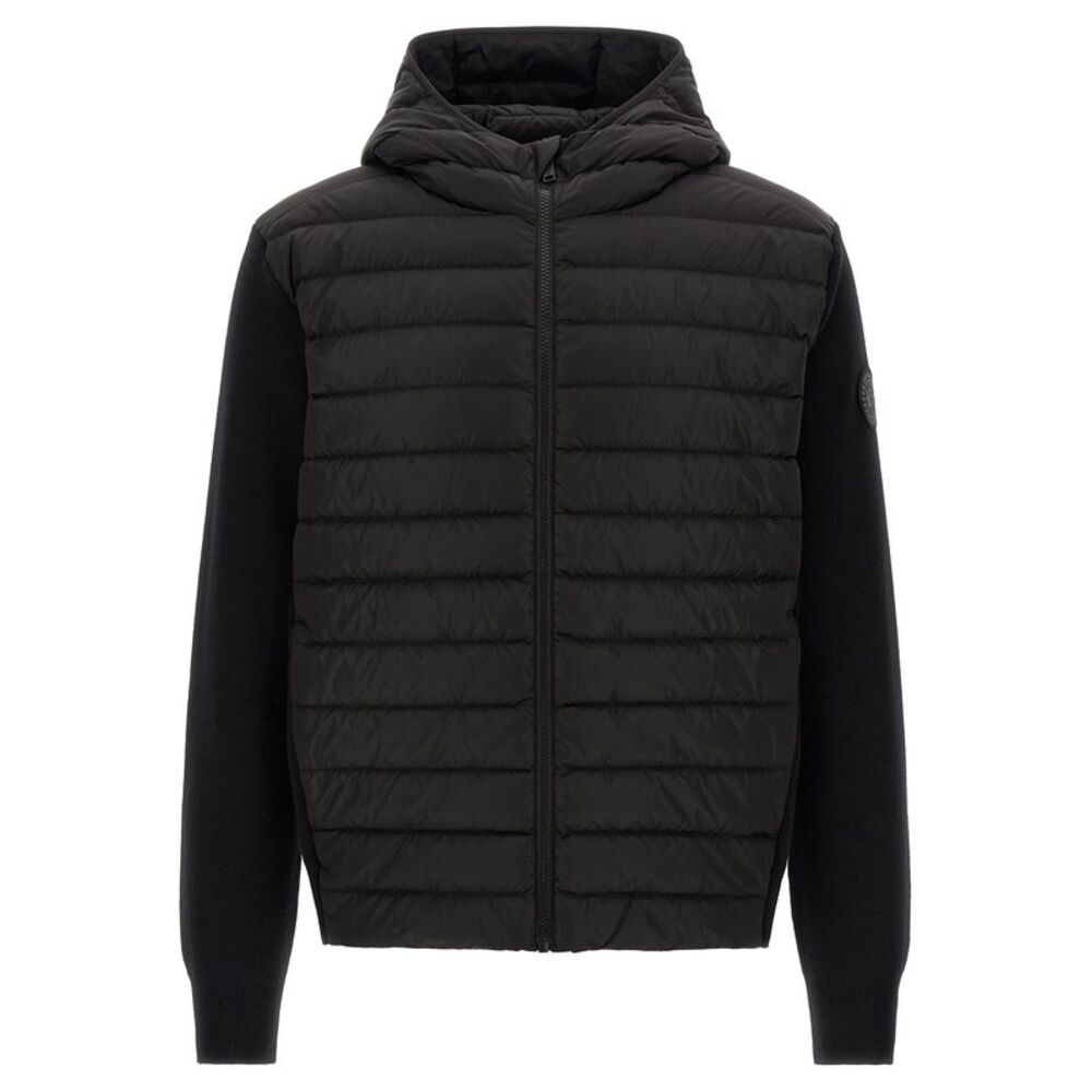 Canada Goose Black Wool Full-Length Men's Jacket